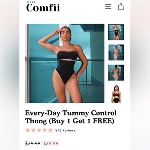 Every-Day Tummy Control Thong
